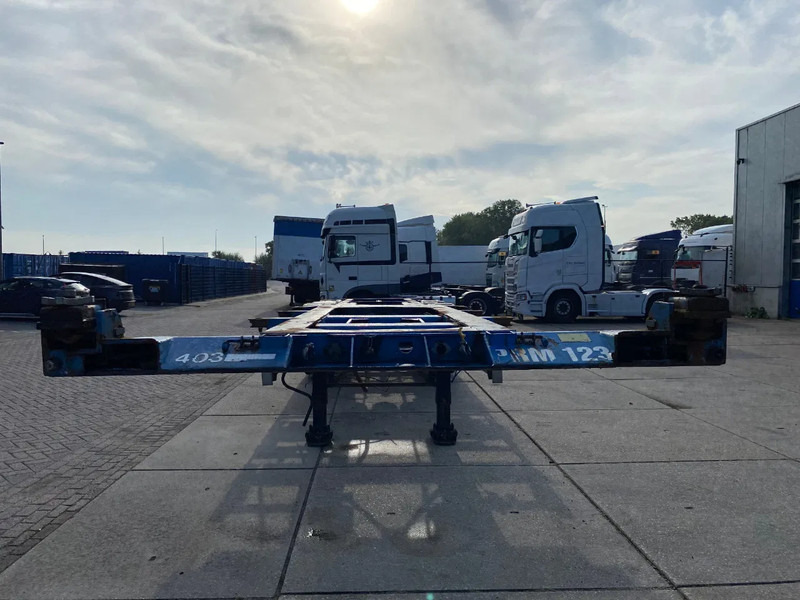 Renders Container chassis / Mercedes + Disc / 1x Lift Axle / 1x Extendable - Konteinerveduk/ Tõstukiga poolhaagis: pilt 5 Renders Container chassis / Mercedes + Disc / 1x Lift Axle / 1x Extendable - Konteinerveduk/ Tõstukiga poolhaagis: pilt 5
