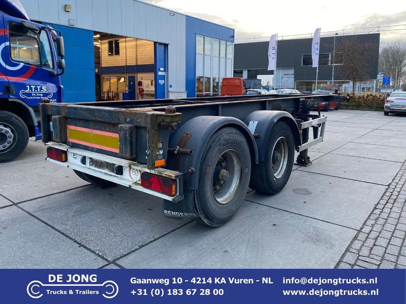 Renders Euro 700 / Container Chassis / 20 FT - Konteinerveduk/ Tõstukiga poolhaagis: pilt 1 Renders Euro 700 / Container Chassis / 20 FT - Konteinerveduk/ Tõstukiga poolhaagis: pilt 1