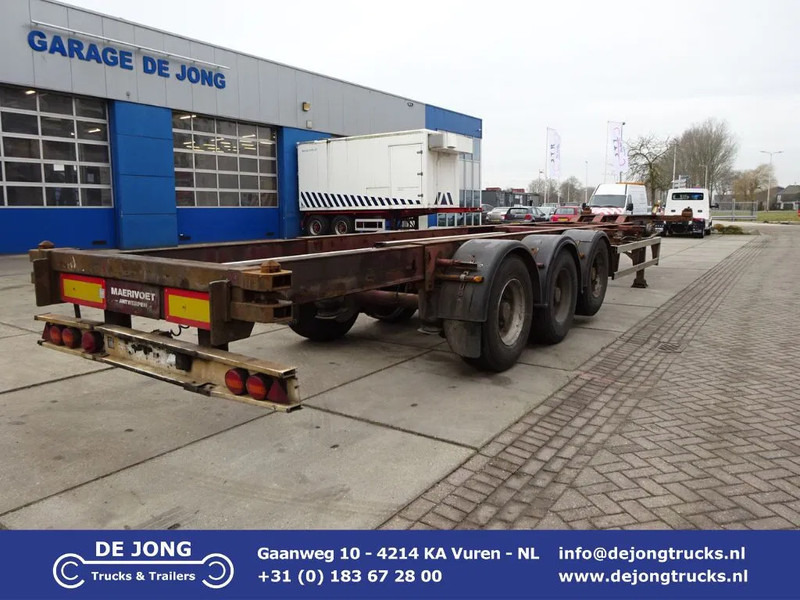 Renders ROC 12.27 Container Chassis / SAF + DRUM / Lift Axle - Konteinerveduk/ Tõstukiga poolhaagis: pilt 1 Renders ROC 12.27 Container Chassis / SAF + DRUM / Lift Axle - Konteinerveduk/ Tõstukiga poolhaagis: pilt 1