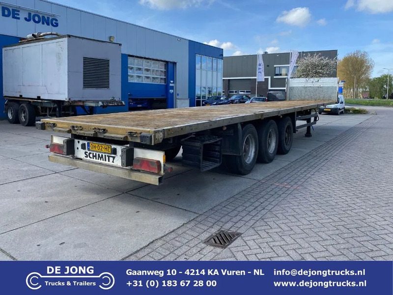 Platvorm/ Madelpoolhaagis Schmitz Cargobull S01 / Plateau Trailer / 2x Lift Axle / SAF: pilt 1