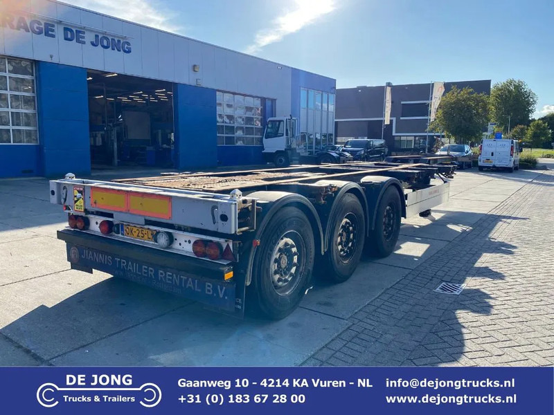 Schmitz Cargobull SCF 24 Chassis / SAF + Disc / 2x Extendable / Lift Axle - Konteinerveduk/ Tõstukiga poolhaagis: pilt 1 Schmitz Cargobull SCF 24 Chassis / SAF + Disc / 2x Extendable / Lift Axle - Konteinerveduk/ Tõstukiga poolhaagis: pilt 1
