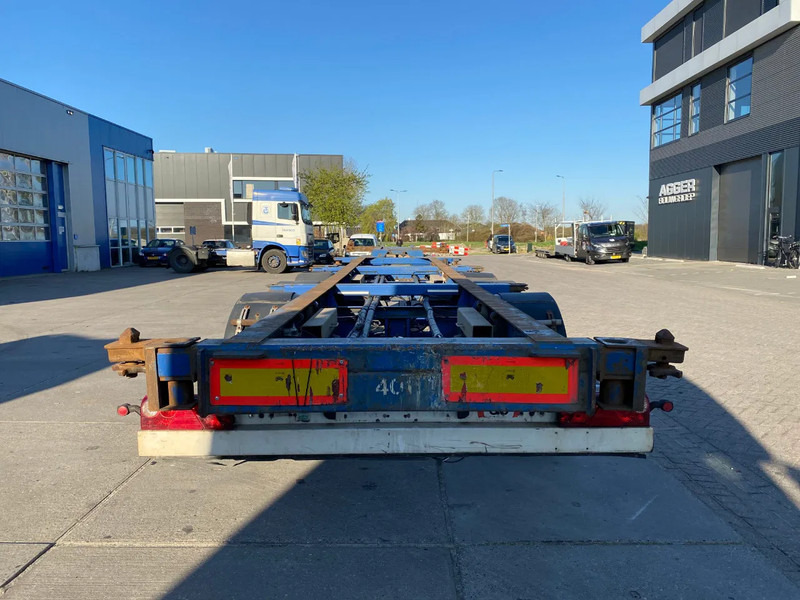 TURBO'S HOET 40 FT / BPW + Disc / 1x Lift Axle / 4690 KG! - Konteinerveduk/ Tõstukiga poolhaagis: pilt 2 TURBO'S HOET 40 FT / BPW + Disc / 1x Lift Axle / 4690 KG! - Konteinerveduk/ Tõstukiga poolhaagis: pilt 2