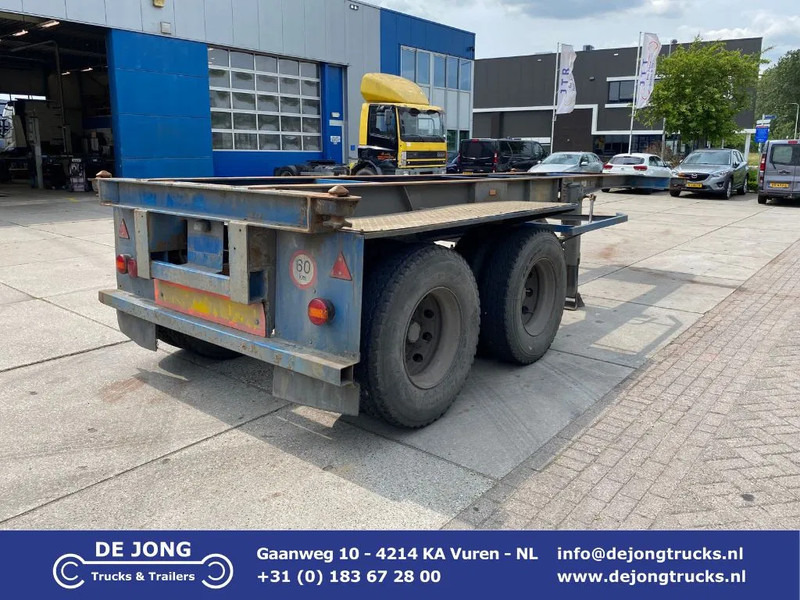 Van Hool 20FT Chassis / Steel Suspension / Double Air - Konteinerveduk/ Tõstukiga poolhaagis: pilt 1 Van Hool 20FT Chassis / Steel Suspension / Double Air - Konteinerveduk/ Tõstukiga poolhaagis: pilt 1