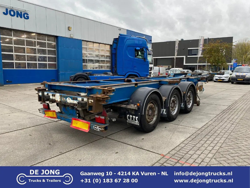 Van Hool 3B0079 / 2x Extendable / SAF Disc - Konteinerveduk/ Tõstukiga poolhaagis: pilt 1 Van Hool 3B0079 / 2x Extendable / SAF Disc - Konteinerveduk/ Tõstukiga poolhaagis: pilt 1