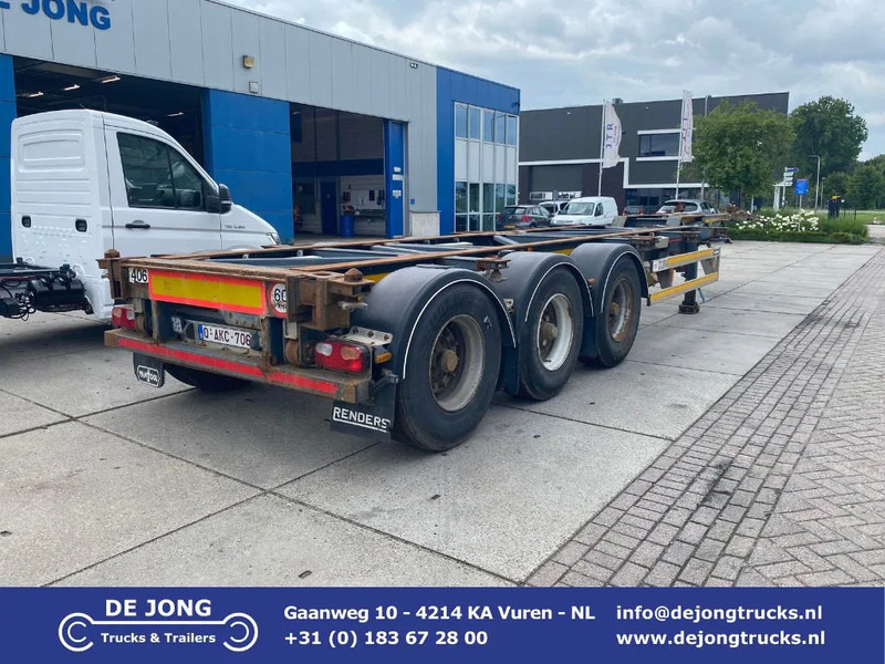 Van Hool Container Chassis / 40-45 FT / BPW - Konteinerveduk/ Tõstukiga poolhaagis: pilt 1 Van Hool Container Chassis / 40-45 FT / BPW - Konteinerveduk/ Tõstukiga poolhaagis: pilt 1