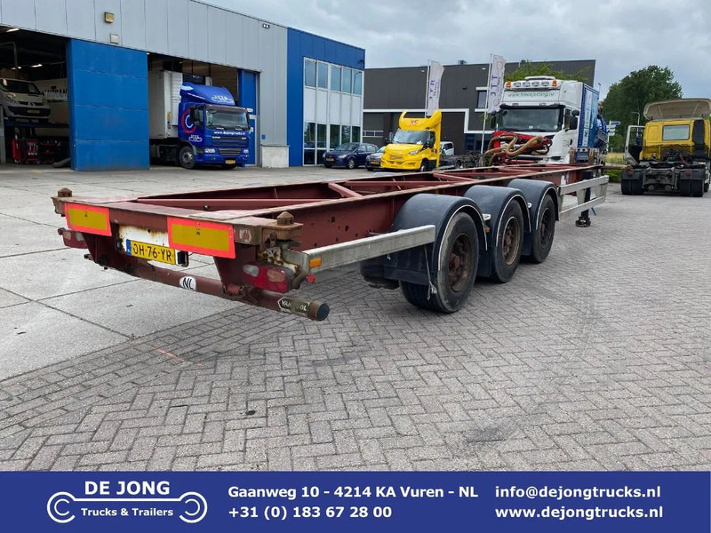 Van Hool Container chassis / 4300 kg / 40 FT / Mega - Konteinerveduk/ Tõstukiga poolhaagis: pilt 1 Van Hool Container chassis / 4300 kg / 40 FT / Mega - Konteinerveduk/ Tõstukiga poolhaagis: pilt 1