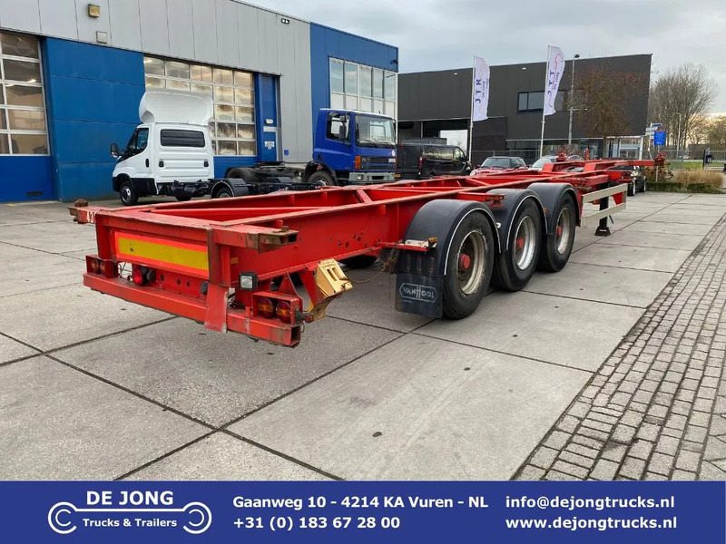 Van Hool S00149 / Container Chassis / 40FT / BPW + Drum - Konteinerveduk/ Tõstukiga poolhaagis: pilt 1 Van Hool S00149 / Container Chassis / 40FT / BPW + Drum - Konteinerveduk/ Tõstukiga poolhaagis: pilt 1