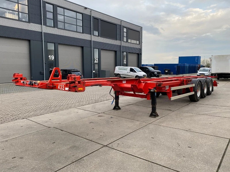 Van Hool S00149 / Container Chassis / 40FT / BPW + Drum - Konteinerveduk/ Tõstukiga poolhaagis: pilt 4 Van Hool S00149 / Container Chassis / 40FT / BPW + Drum - Konteinerveduk/ Tõstukiga poolhaagis: pilt 4