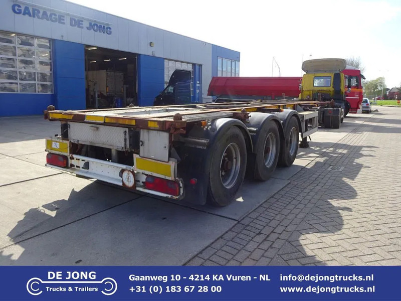 Van Hool Tank Chassis 20 + 30 FT / ADR / BPW + Drum - Konteinerveduk/ Tõstukiga poolhaagis: pilt 1 Van Hool Tank Chassis 20 + 30 FT / ADR / BPW + Drum - Konteinerveduk/ Tõstukiga poolhaagis: pilt 1