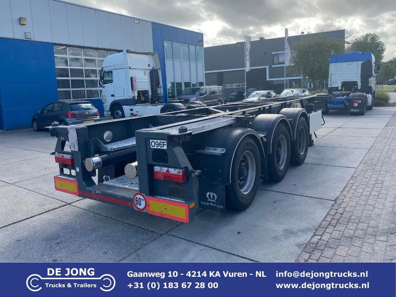 Van Hool Tank Chassis / ADR / BPW + DISC / 20-30 FT - Konteinerveduk/ Tõstukiga poolhaagis: pilt 1 Van Hool Tank Chassis / ADR / BPW + DISC / 20-30 FT - Konteinerveduk/ Tõstukiga poolhaagis: pilt 1