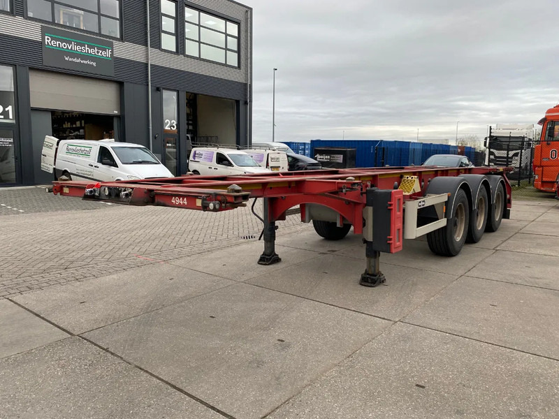 Van Hool Tank chassis / ADR / BPW + DISC / 20-30 FT - Konteinerveduk/ Tõstukiga poolhaagis: pilt 4 Van Hool Tank chassis / ADR / BPW + DISC / 20-30 FT - Konteinerveduk/ Tõstukiga poolhaagis: pilt 4