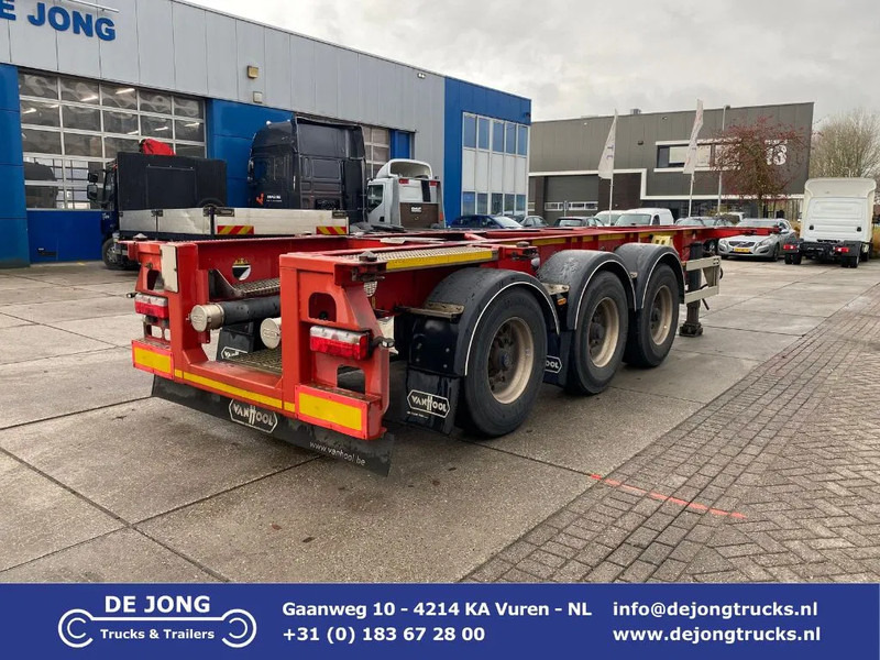 Van Hool Tank chassis / ADR / BPW + DISC / 20-30 FT - Konteinerveduk/ Tõstukiga poolhaagis: pilt 1 Van Hool Tank chassis / ADR / BPW + DISC / 20-30 FT - Konteinerveduk/ Tõstukiga poolhaagis: pilt 1