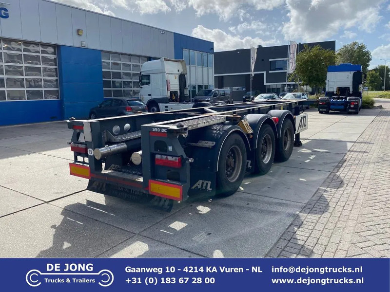 Van Hool Tank chassis / ADR / BPW + DISC / 20-30 FT - Konteinerveduk/ Tõstukiga poolhaagis: pilt 1 Van Hool Tank chassis / ADR / BPW + DISC / 20-30 FT - Konteinerveduk/ Tõstukiga poolhaagis: pilt 1
