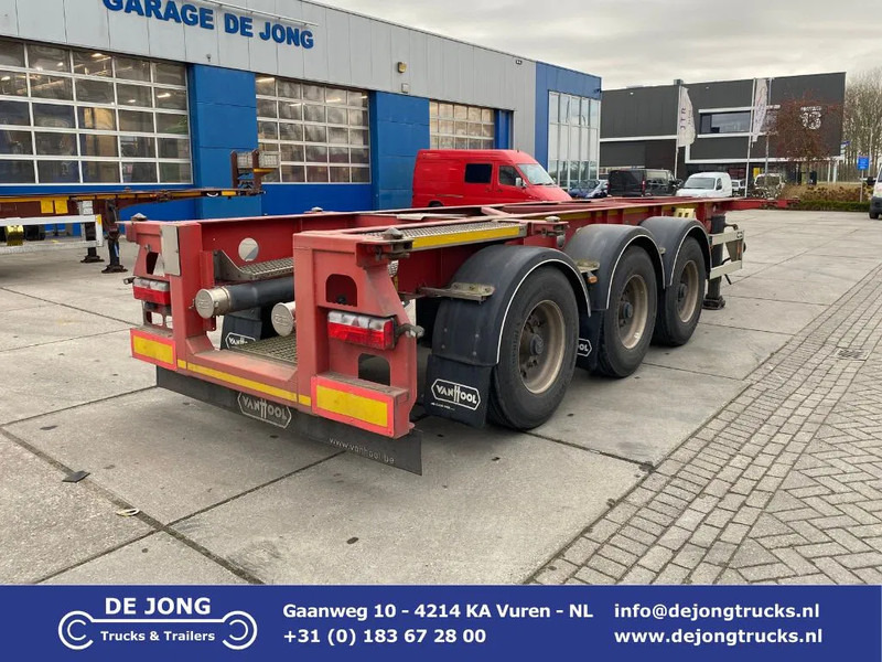 Van Hool Tank chassis / ADR / BPW + DISC / 20-30 FT - Konteinerveduk/ Tõstukiga poolhaagis: pilt 1 Van Hool Tank chassis / ADR / BPW + DISC / 20-30 FT - Konteinerveduk/ Tõstukiga poolhaagis: pilt 1
