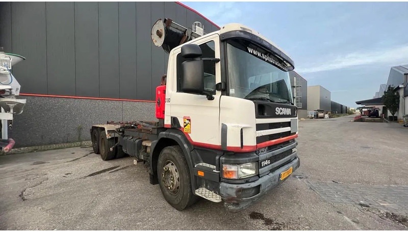 Scania P114-380 Manual + FULL STEEL+ Retarder - Konteinerveduk/ Tõstukiga veoauto: pilt 5 Scania P114-380 Manual + FULL STEEL+ Retarder - Konteinerveduk/ Tõstukiga veoauto: pilt 5