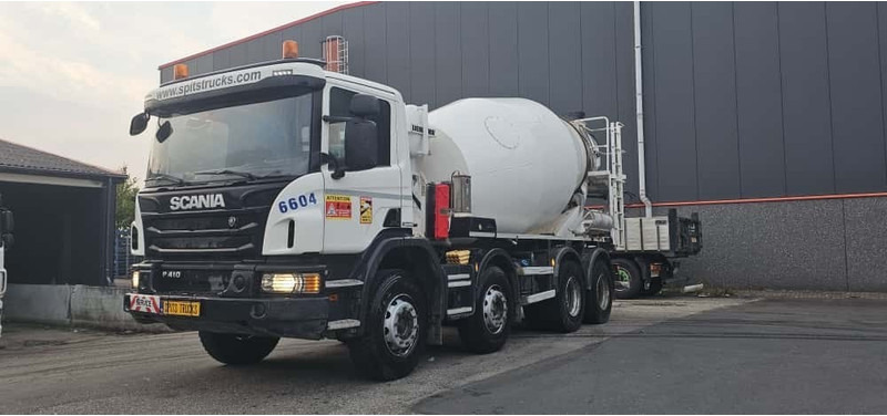 Scania P410 Mixer 9m3 LIEBHERR - Autobetoonisegisti: pilt 1 Scania P410 Mixer 9m3 LIEBHERR - Autobetoonisegisti: pilt 1