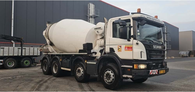 Scania P410 Mixer 9m3 LIEBHERR - Autobetoonisegisti: pilt 3 Scania P410 Mixer 9m3 LIEBHERR - Autobetoonisegisti: pilt 3