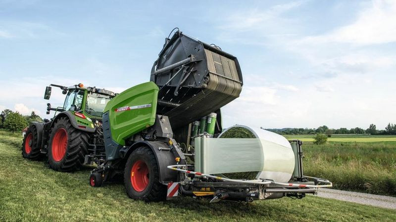 Fendt Rotana 160 V - Heinapress, ümmargune, Heinapalli mähkija: pilt 1 Fendt Rotana 160 V - Heinapress, ümmargune, Heinapalli mähkija: pilt 1