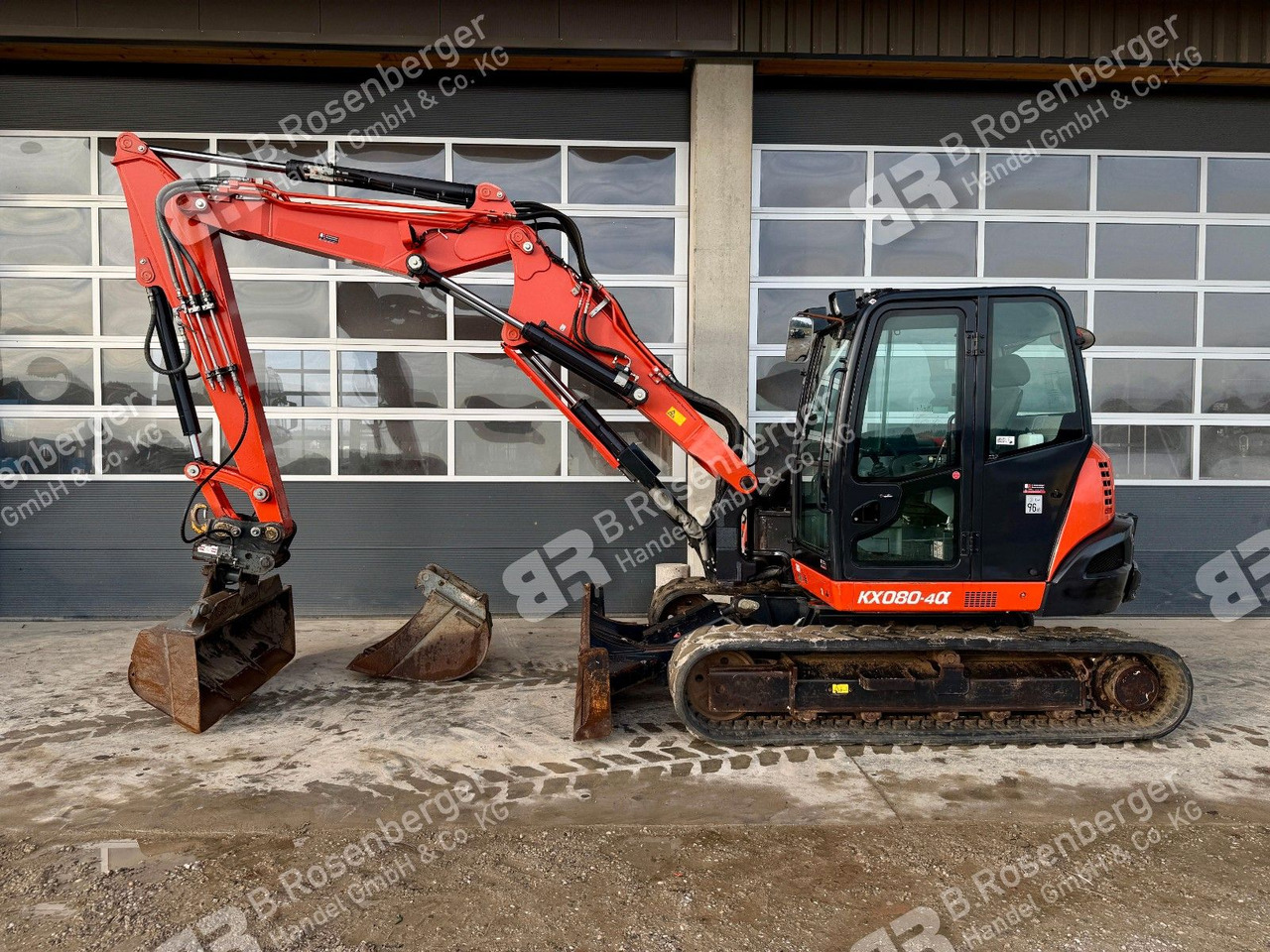 Kubota KX080-4 Verstellausleger / nur 2275h /Klima - Miniekskavaator: pilt 2 Kubota KX080-4 Verstellausleger / nur 2275h /Klima - Miniekskavaator: pilt 2