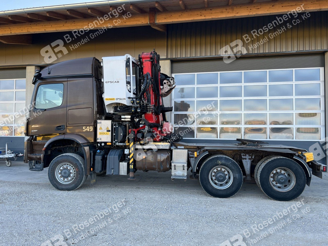 Mercedes-Benz Arocs 3351 6x6 Palfinger Epsilon S260Z96 - Metsaveok, Kraanaga veoauto: pilt 5 Mercedes-Benz Arocs 3351 6x6 Palfinger Epsilon S260Z96 - Metsaveok, Kraanaga veoauto: pilt 5