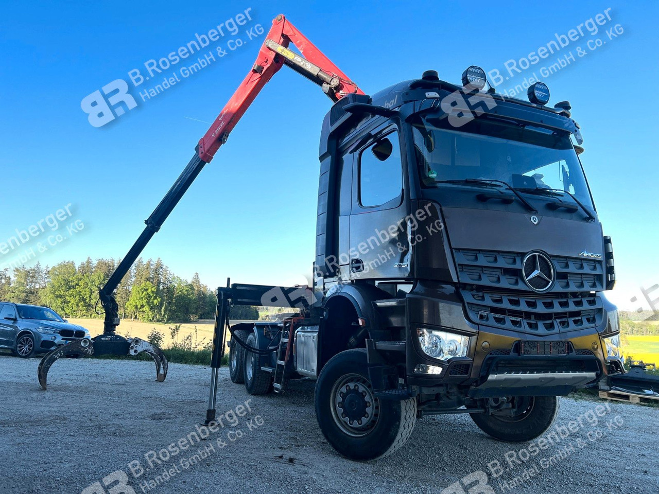 Mercedes-Benz Arocs 3351 6x6 Palfinger Epsilon S260Z96 - Metsaveok, Kraanaga veoauto: pilt 1 Mercedes-Benz Arocs 3351 6x6 Palfinger Epsilon S260Z96 - Metsaveok, Kraanaga veoauto: pilt 1