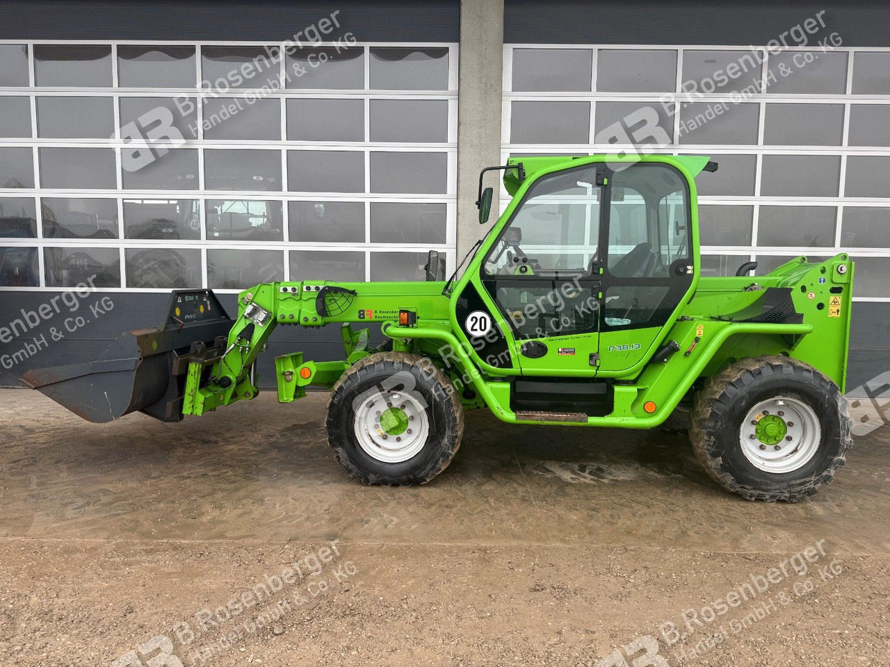 Merlo P38.13 Teleskoplader /inkl. Gabel+Schaufel /BüVo - Teleskooplaadur: pilt 2 Merlo P38.13 Teleskoplader /inkl. Gabel+Schaufel /BüVo - Teleskooplaadur: pilt 2