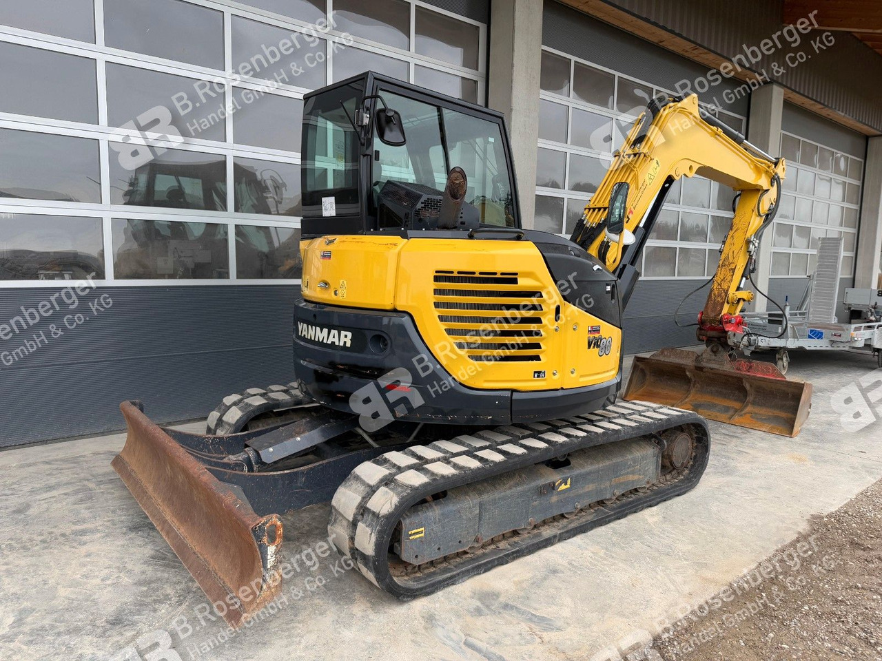 Yanmar Vio 80 Minibagger / nur 2065h / BJ2017 / TOP - Miniekskavaator: pilt 5 Yanmar Vio 80 Minibagger / nur 2065h / BJ2017 / TOP - Miniekskavaator: pilt 5