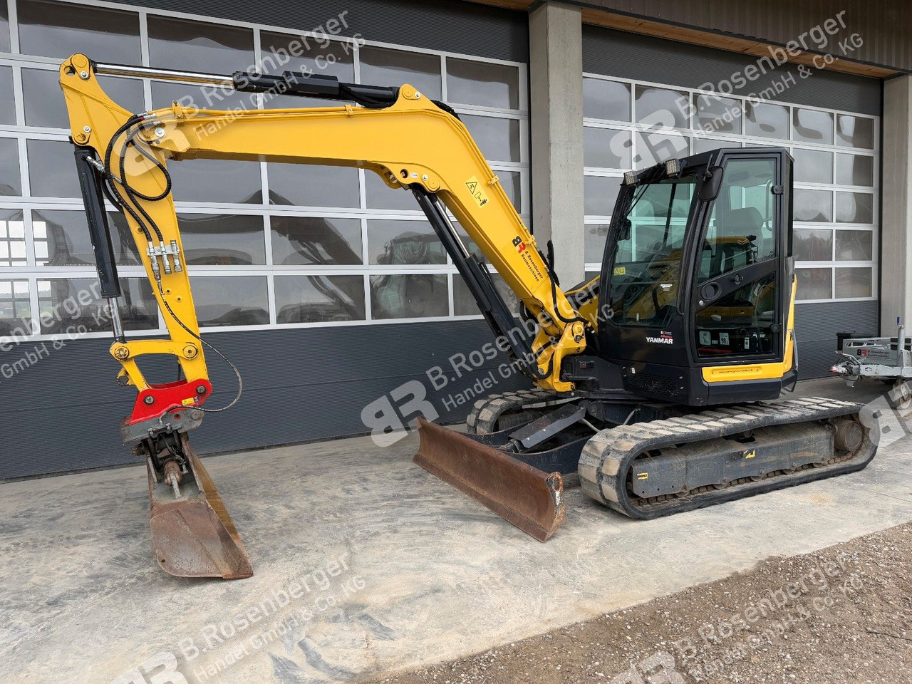 Yanmar Vio 80 Minibagger / nur 2065h / BJ2017 / TOP - Miniekskavaator: pilt 1 Yanmar Vio 80 Minibagger / nur 2065h / BJ2017 / TOP - Miniekskavaator: pilt 1