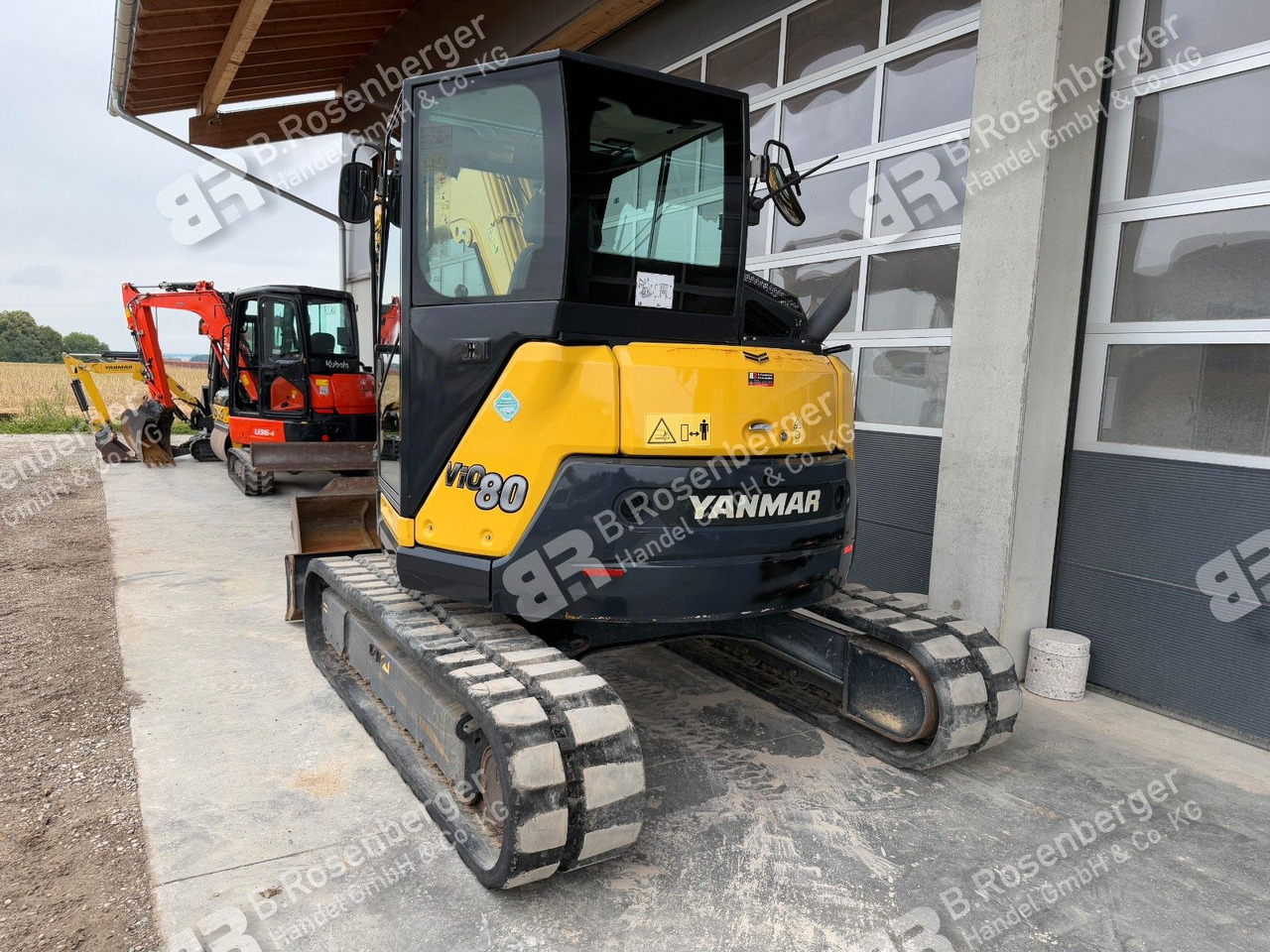 Yanmar Vio 80 Minibagger / nur 2065h / BJ2017 / TOP - Miniekskavaator: pilt 3 Yanmar Vio 80 Minibagger / nur 2065h / BJ2017 / TOP - Miniekskavaator: pilt 3