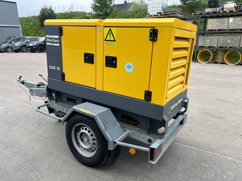 Atlas-Copco QAS 14 ST3 - Generaatorikomplekt: pilt 2 Atlas-Copco QAS 14 ST3 - Generaatorikomplekt: pilt 2