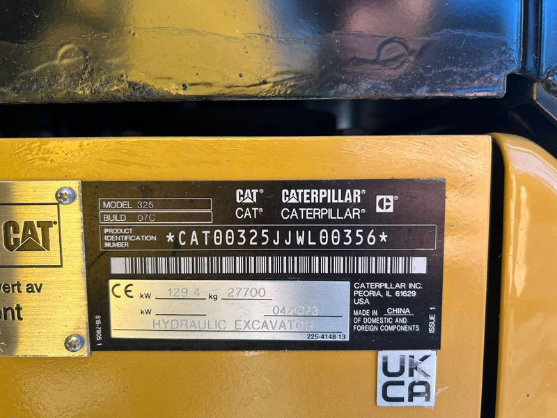 Cat 325 - Lintekskavaator: pilt 5 Cat 325 - Lintekskavaator: pilt 5