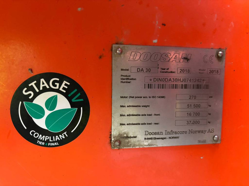 Doosan DA 30 - Liigendkallur: pilt 5 Doosan DA 30 - Liigendkallur: pilt 5