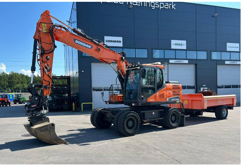 Doosan DX 140 W-5 - Ratastel ekskavaator: pilt 1 Doosan DX 140 W-5 - Ratastel ekskavaator: pilt 1