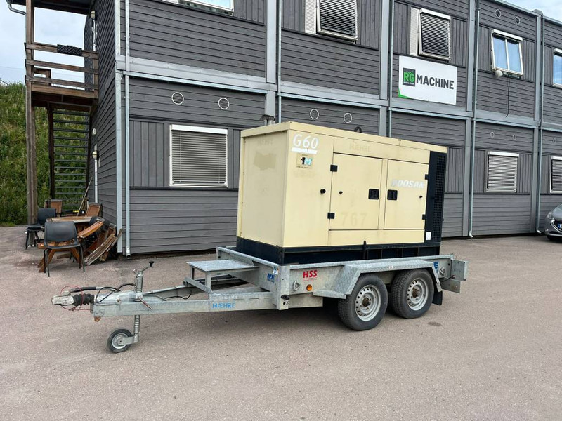 Doosan G 60 - Generaatorikomplekt: pilt 1 Doosan G 60 - Generaatorikomplekt: pilt 1