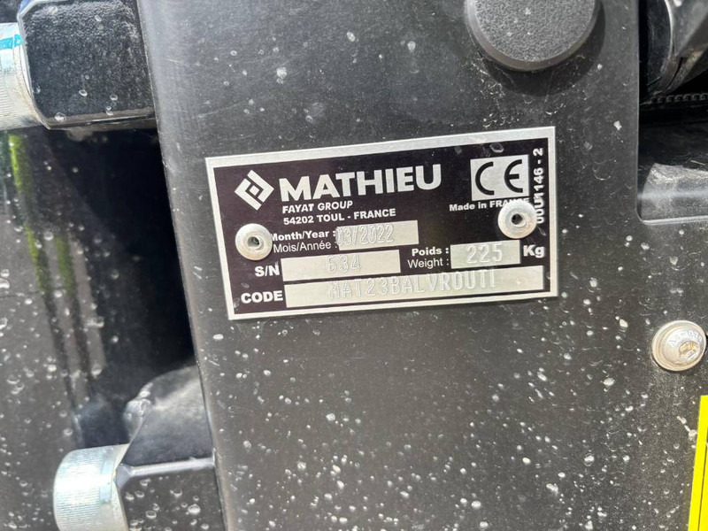 Mathieu MS-210 Azura Flex Street Sweeper - Tänavapühkimismasin: pilt 5 Mathieu MS-210 Azura Flex Street Sweeper - Tänavapühkimismasin: pilt 5