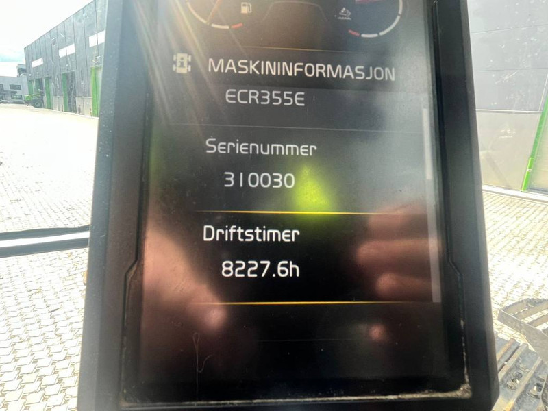 Volvo ECR355EL - Lintekskavaator: pilt 5 Volvo ECR355EL - Lintekskavaator: pilt 5