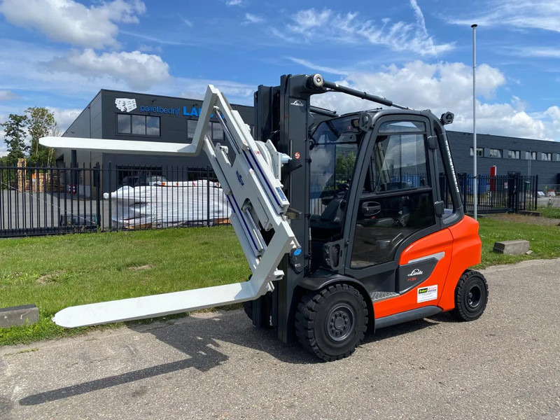 Linde H35D-01 Cascade rotating fork clamp - Diiseltõstuk: pilt 4 Linde H35D-01 Cascade rotating fork clamp - Diiseltõstuk: pilt 4