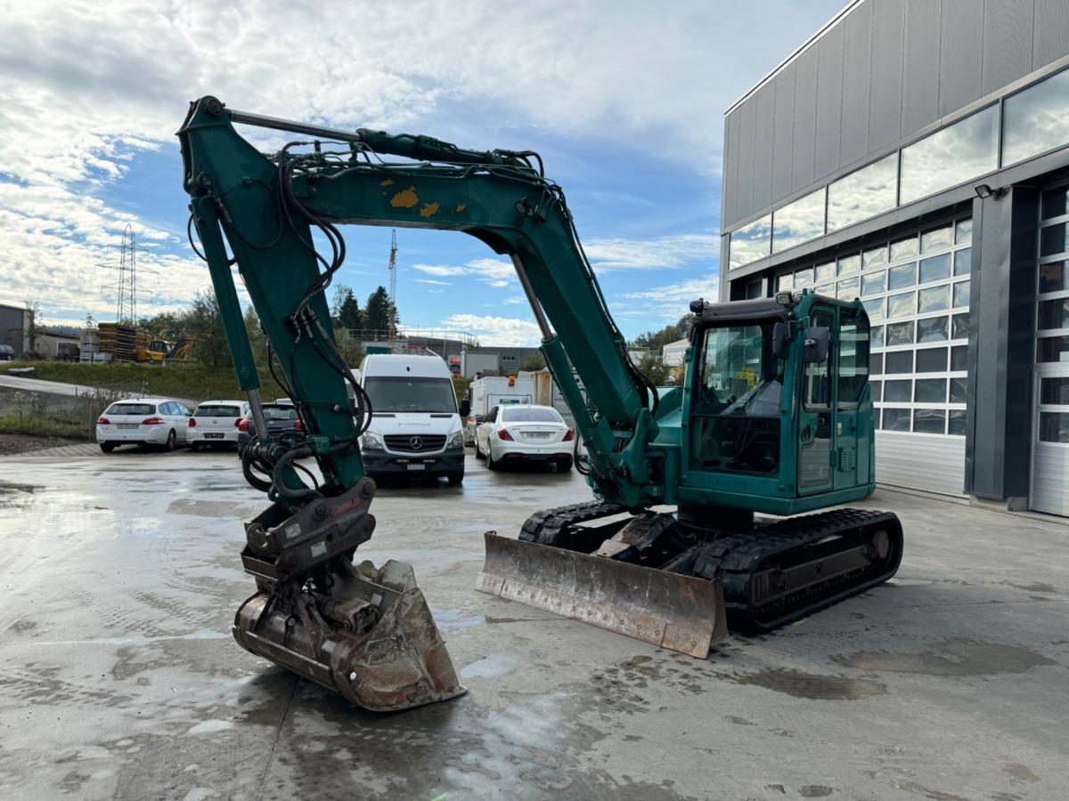 CATERPILLAR 308E2CR Oilquick 3x Schaufeln - Lintekskavaator: pilt 2 CATERPILLAR 308E2CR Oilquick 3x Schaufeln - Lintekskavaator: pilt 2