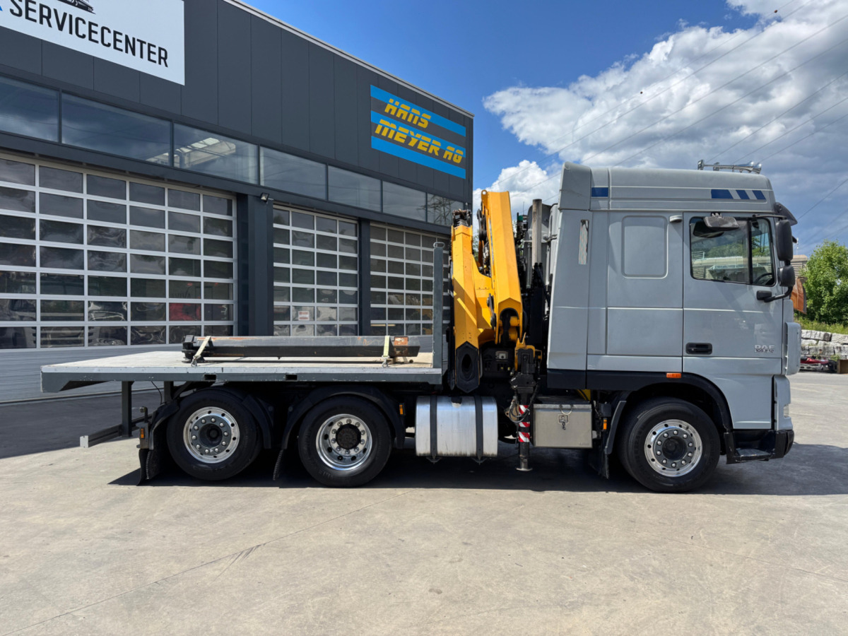 Kraanaga veoauto DAF XF510 Effer 255-5 6x2 SZM/Pritsche: pilt 7