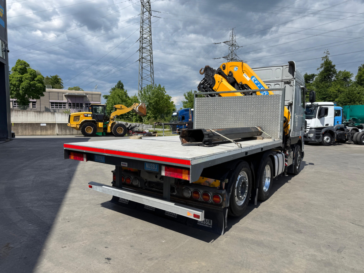 Kraanaga veoauto DAF XF510 Effer 255-5 6x2 SZM/Pritsche: pilt 8