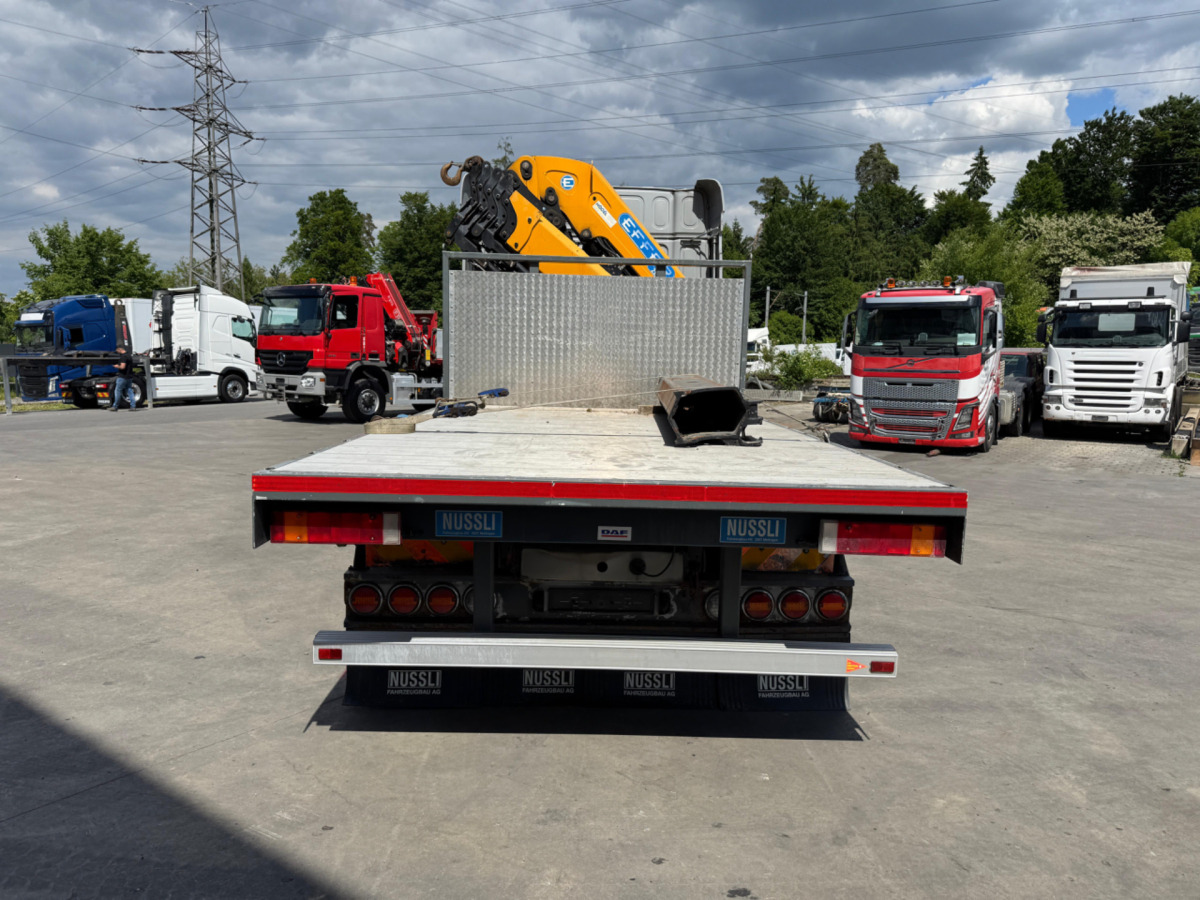 Kraanaga veoauto DAF XF510 Effer 255-5 6x2 SZM/Pritsche: pilt 10