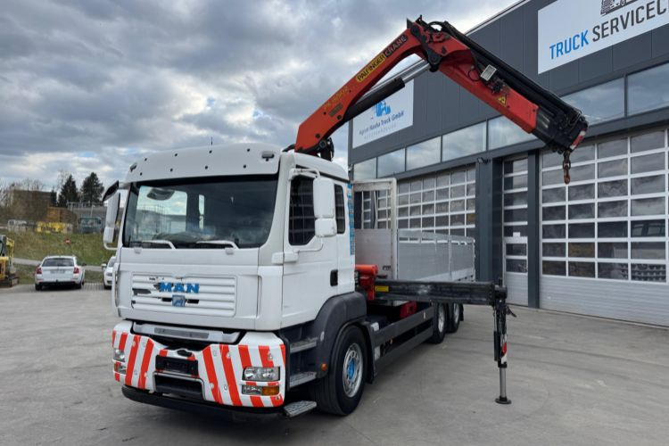MAN TGA 26.440 6x2 PK16502-4 - Kraanaga veoauto: pilt 1 MAN TGA 26.440 6x2 PK16502-4 - Kraanaga veoauto: pilt 1