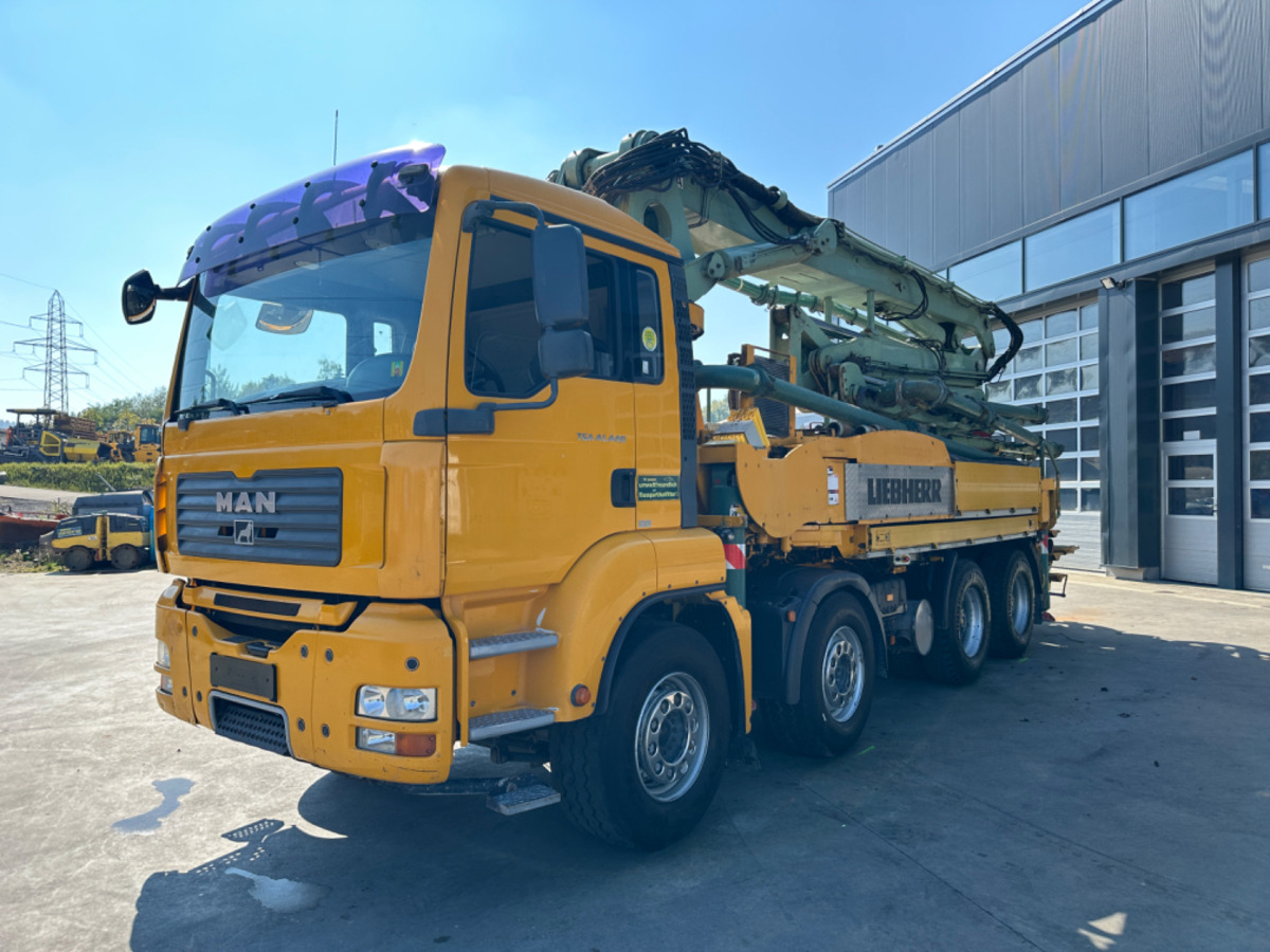 MAN TGA 41.440 8x4 Hallenpumpe 31M-5 - Betoonipump: pilt 1 MAN TGA 41.440 8x4 Hallenpumpe 31M-5 - Betoonipump: pilt 1