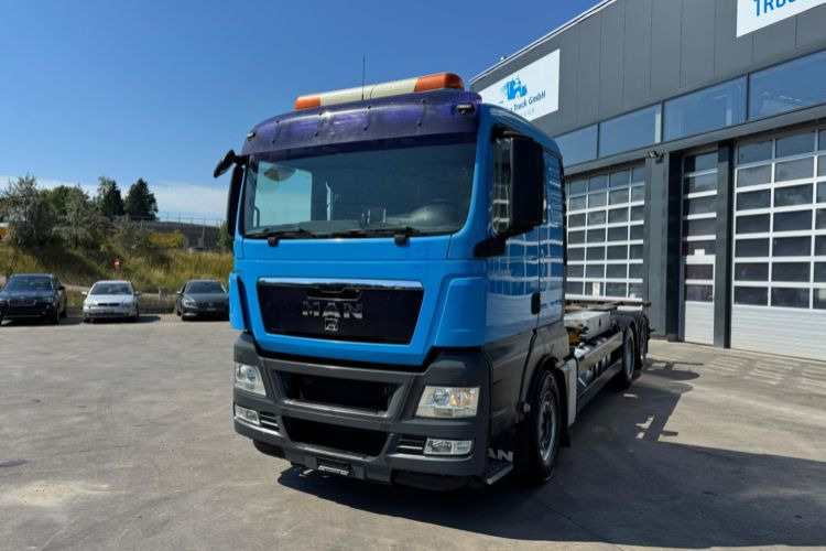 MAN TGX 26.480 6x2 Kompressor - Konteinerveduk/ Tõstukiga veoauto: pilt 1 MAN TGX 26.480 6x2 Kompressor - Konteinerveduk/ Tõstukiga veoauto: pilt 1
