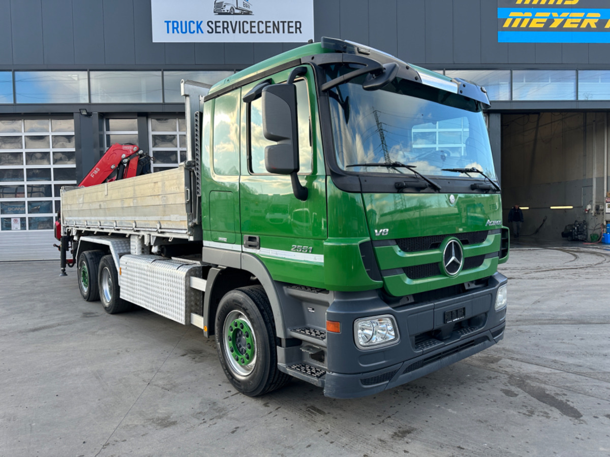 MERCEDES 2551 V8 6x2 Fassi 185-5 Bj.2020 - Kallurauto, Kraanaga veoauto: pilt 3 MERCEDES 2551 V8 6x2 Fassi 185-5 Bj.2020 - Kallurauto, Kraanaga veoauto: pilt 3