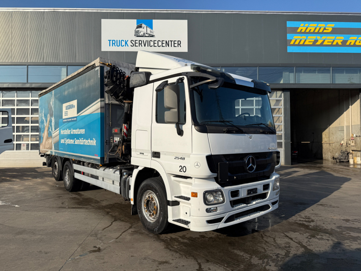 MERCEDES Actros 2548 6x2 Hiab 244-5 - Kraanaga veoauto: pilt 4 MERCEDES Actros 2548 6x2 Hiab 244-5 - Kraanaga veoauto: pilt 4