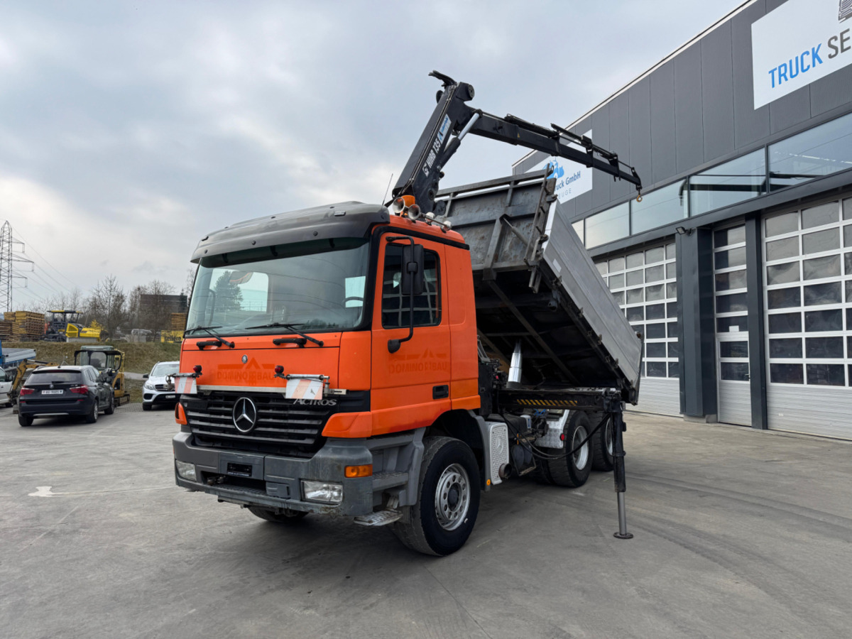 MERCEDES Actros 2653 V8 Hiab 135-4 - Kraanaga veoauto: pilt 1 MERCEDES Actros 2653 V8 Hiab 135-4 - Kraanaga veoauto: pilt 1
