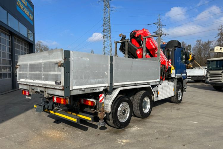 Kraanaga veoauto, Madelveok/ Platvormveok Mercedes-Benz Actros 2648 6x4/4 Fassi455 SZM/Pritsche: pilt 6