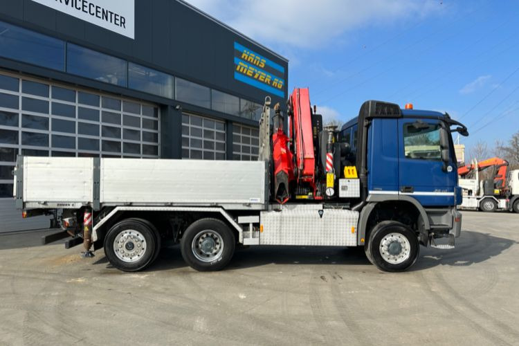 Mercedes-Benz Actros 2648 6x4/4 Fassi455 SZM/Pritsche - Kraanaga veoauto, Madelveok/ Platvormveok: pilt 5 Mercedes-Benz Actros 2648 6x4/4 Fassi455 SZM/Pritsche - Kraanaga veoauto, Madelveok/ Platvormveok: pilt 5