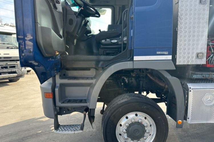 Kraanaga veoauto, Madelveok/ Platvormveok Mercedes-Benz Actros 2648 6x4/4 Fassi455 SZM/Pritsche: pilt 18